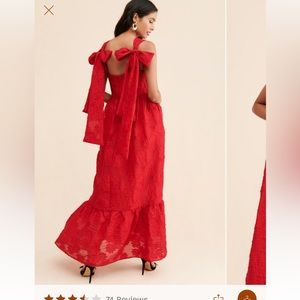 Ava Bay Maxi Dress with Bows